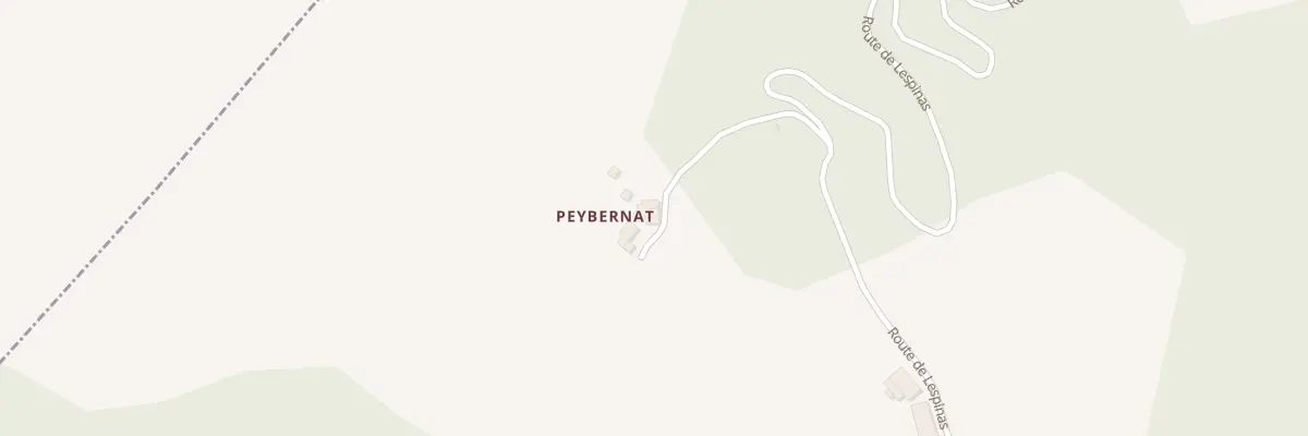 Plan du 7 Peybernat Hameau à Cazaux