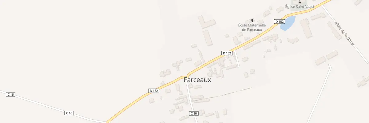 Plan du 2 Rue de l’Abbe Divay à Farceaux