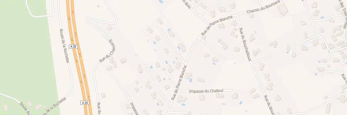 Plan du 6321 Le Chassang Est à Donzenac