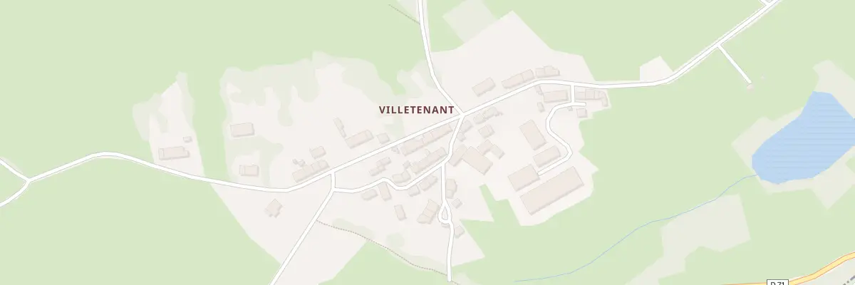 Plan du 10 Villetenant à Bazelat