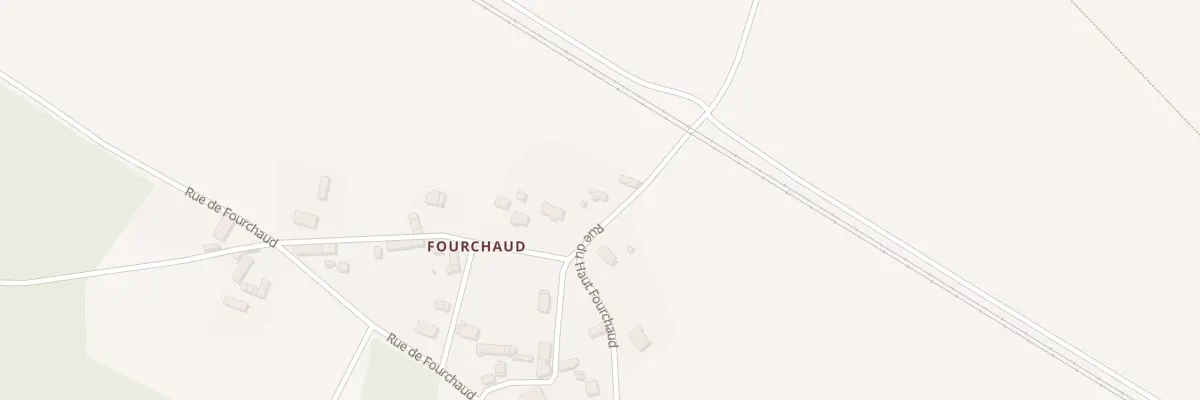 Plan du 38 Rue du Haut Fourchaud à Châtillon-sur-Cher