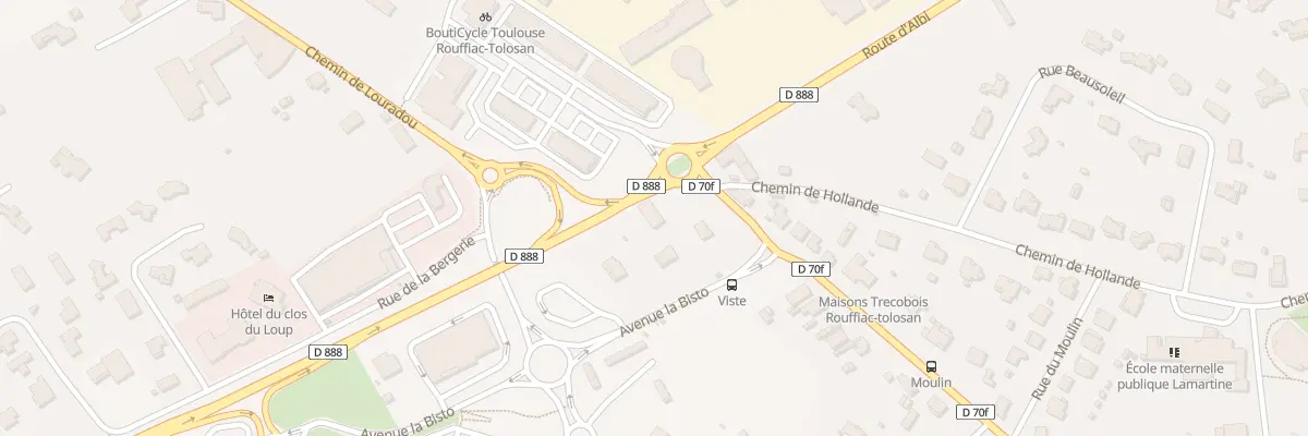 Plan du 27 Rte d’Albi à Rouffiac-Tolosan