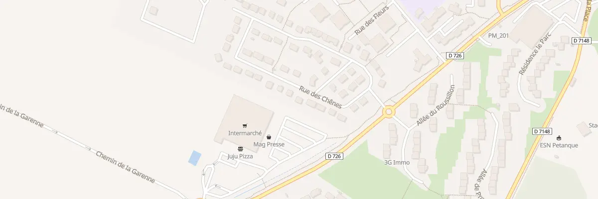 Plan du 13 Rue des Chenes à Nogent-le-Roi