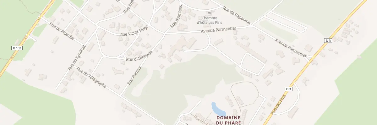 Plan du 113 Rue des Pins à Cayeux-sur-Mer