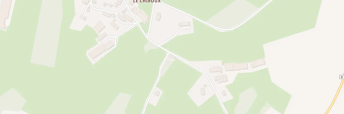 Plan du 18 Le Chiroux à Fursac