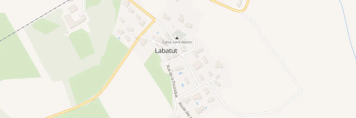 Plan du 44 Le Village à Labatut