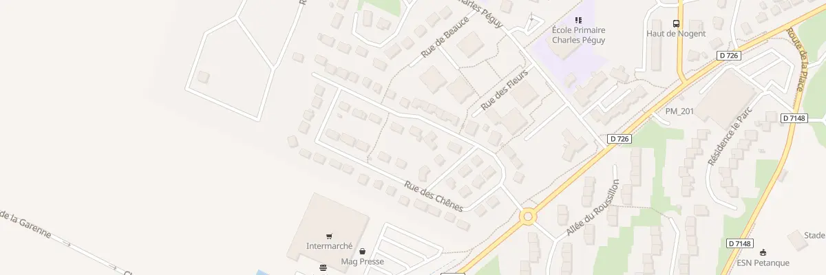 Plan du 5 Rue des Frenes à Nogent-le-Roi