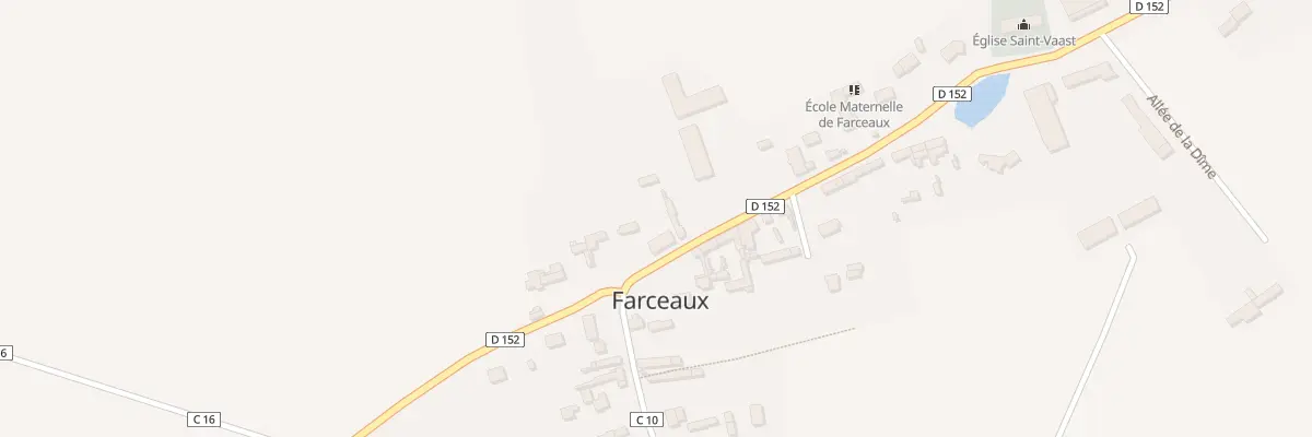 Plan du 4 Rue de l’Abbe Divay à Farceaux