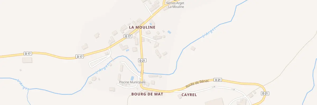 Plan du 314A La Mouline à Serres-sur-Arget