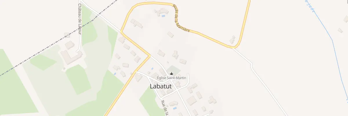 Plan du 47 Sous la Marniere à Labatut