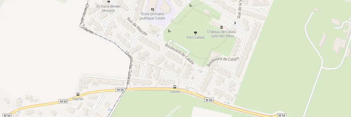 Plan du 21 Bd de Catala à Saint-Orens-de-Gameville