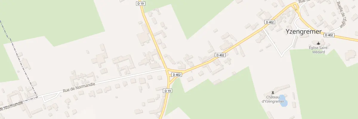 Plan du 9001 Rue du 8 Mai 1945 à Yzengremer