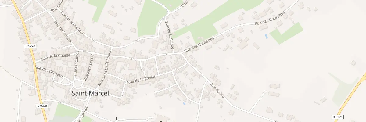 Plan du 29 Rue de la Treille à Saint-Marcel