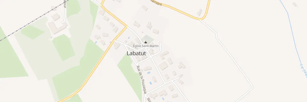 Plan du 12 Le Village à Labatut