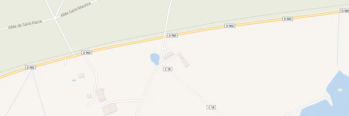 Plan du 1 Le Carroir Bourdon à Valençay
