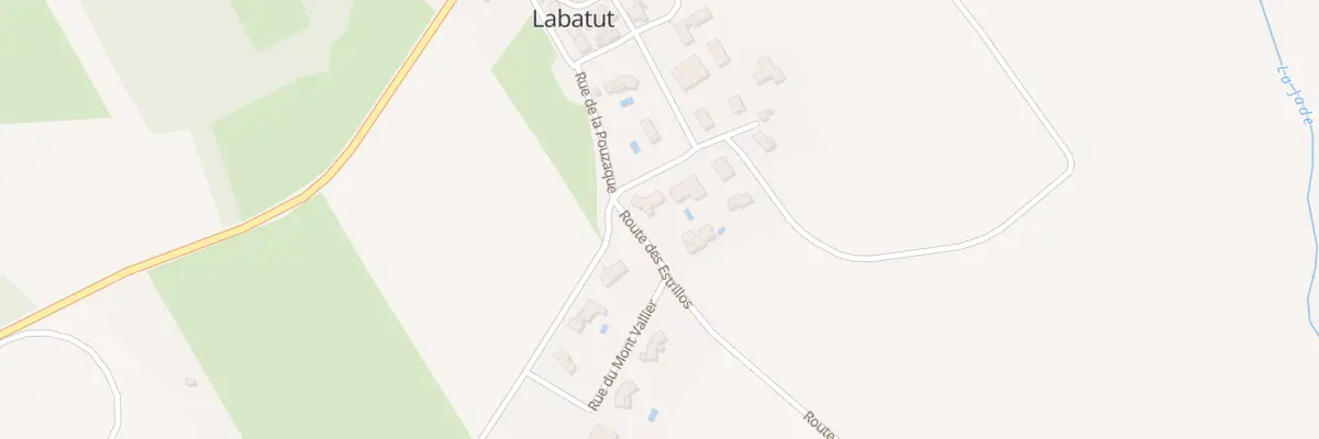 Plan du 15 Rue des Pyrénées à Labatut