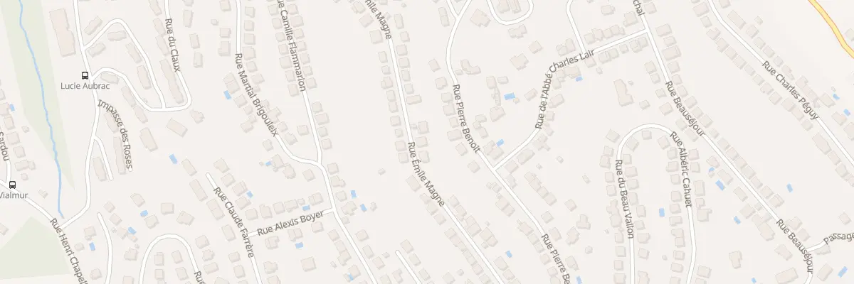 Plan du 44 Rue Emile Magne à Brive-la-Gaillarde