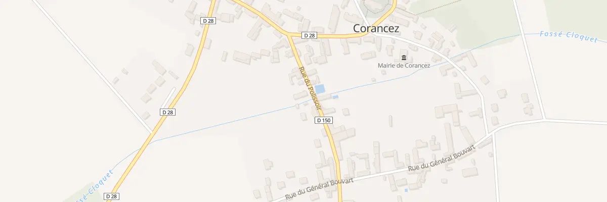 Plan du 10 Rue du Polissoir à Corancez