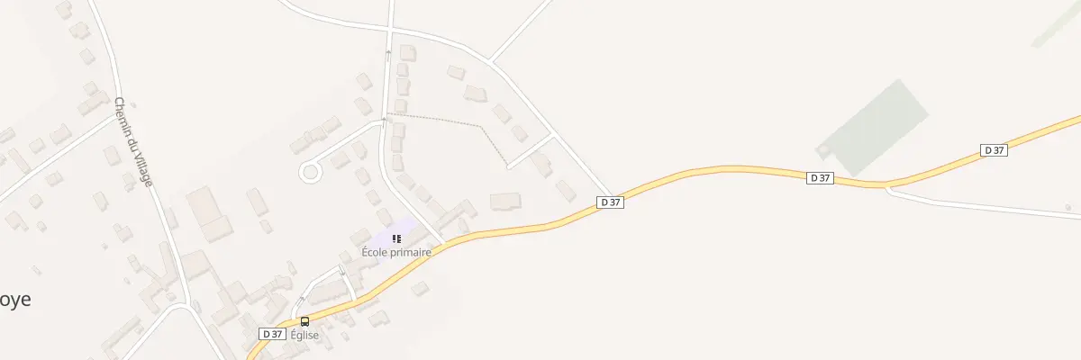 Plan du 3 Che des Glaisières à Lommoye