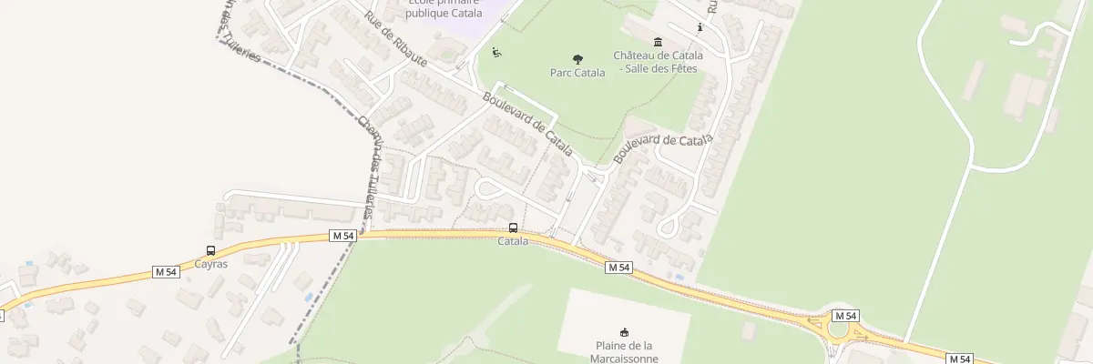 Plan du 7 Bd de Catala à Saint-Orens-de-Gameville