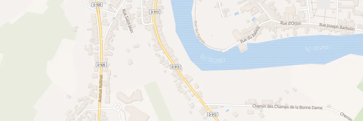 Plan du 85 Rue Victor Hugo à Argenton-sur-Creuse