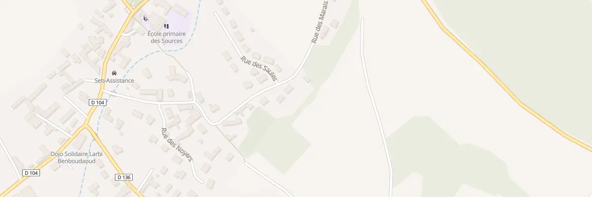 Plan du 22 Rue des Marais à Néron