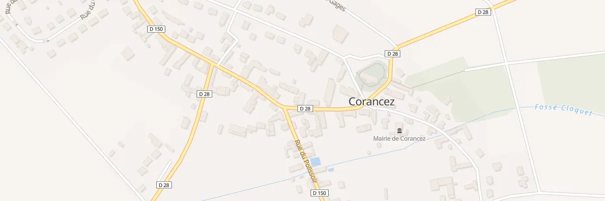 Plan du 3 Rue St Laurent à Corancez
