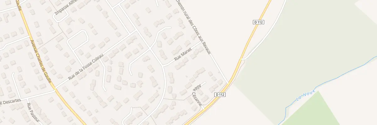 Plan du 6 Rue Manet à Mer