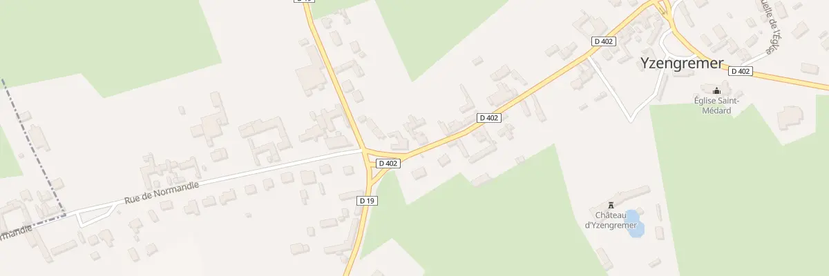 Plan du 36 Rue du 8 Mai 1945 à Yzengremer