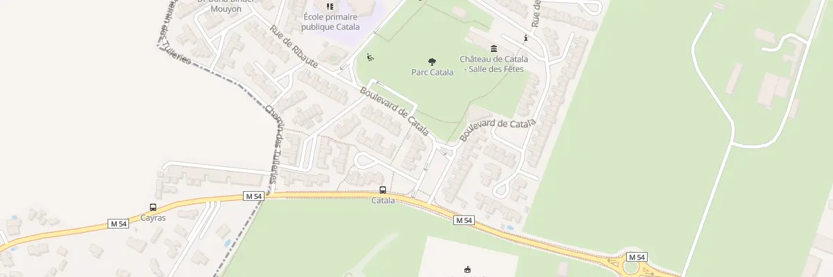 Plan du 13 Bd de Catala à Saint-Orens-de-Gameville
