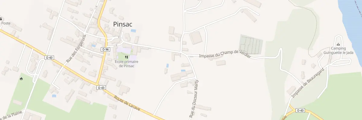 Plan du 5124A Champ de Verdie à Pinsac