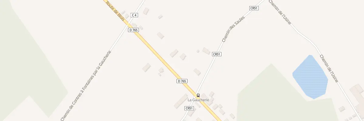 Plan du 91 Chem des Saules à Fontaines-en-Sologne