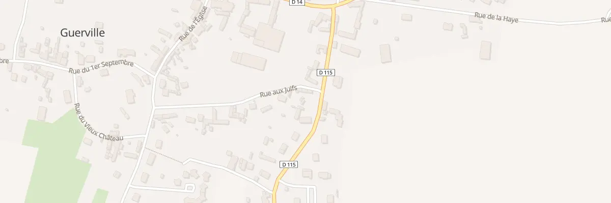 Plan du 22 Rue aux Juifs à Guerville