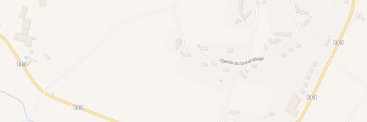 Plan du 25 Che du Grand Village à Vicq-sur-Nahon