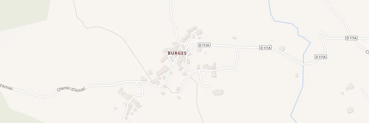 Plan du 250 Burges à Brassac