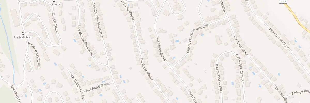 Plan du 53 Rue Pierre Benoit à Brive-la-Gaillarde