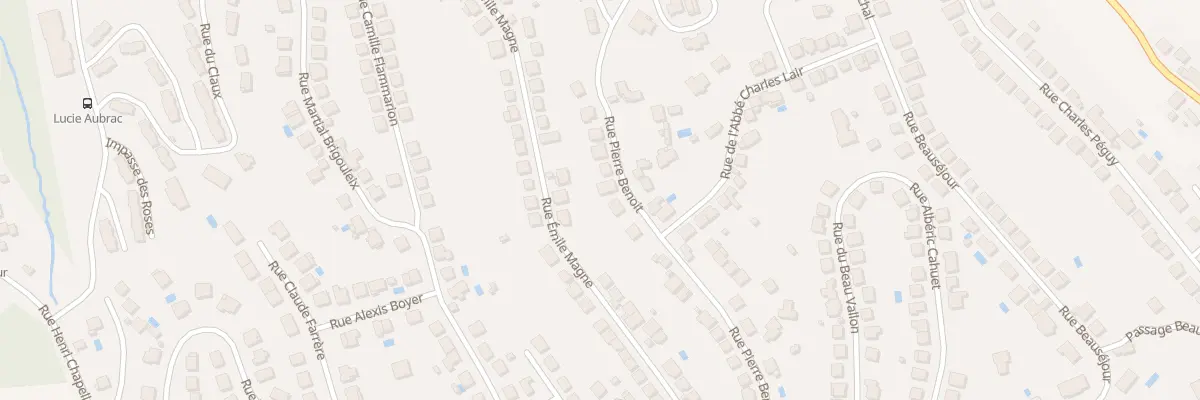 Plan du 51 Rue Pierre Benoit à Brive-la-Gaillarde