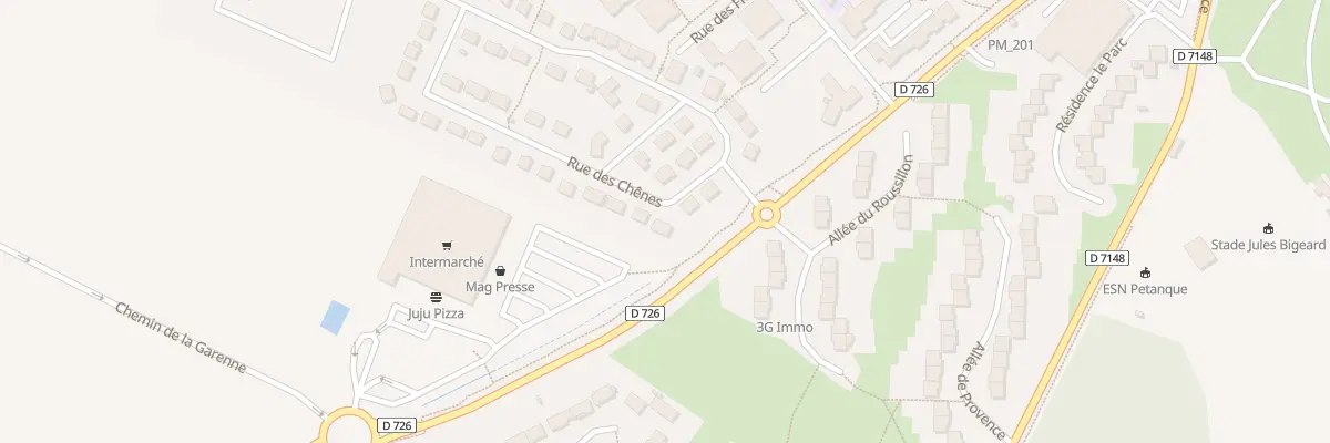 Plan du 5 Rue des Chenes à Nogent-le-Roi