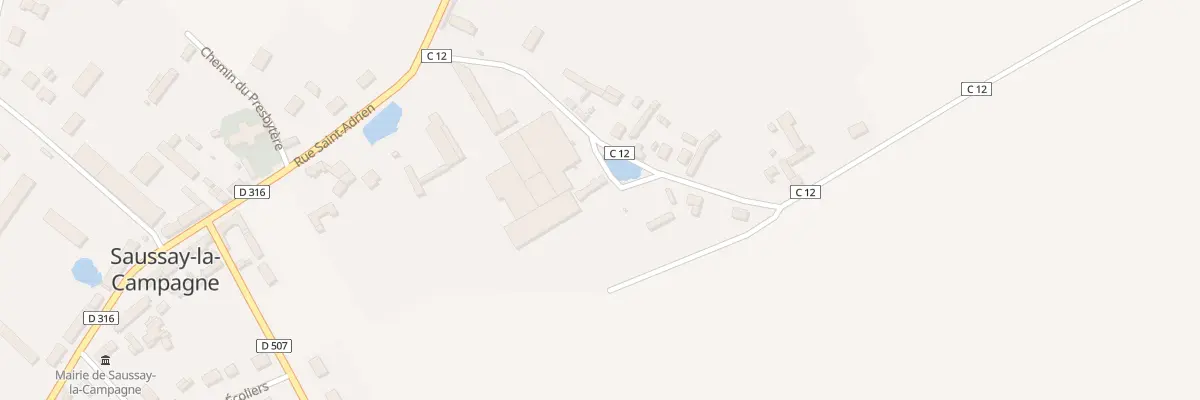 Plan du 1 Rue de Nojeon à Saussay-la-Campagne