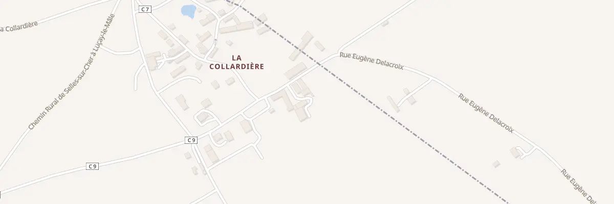 Plan du 746 Rte de Fontguenand à Lye