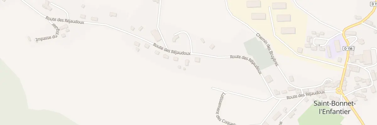 Plan du 19 Rte Des Réjaudoux à Saint-Bonnet-l’Enfantier