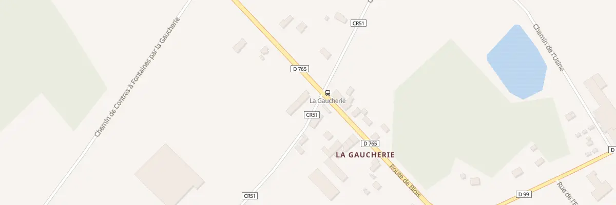 Plan du 25 Che de la Fringale à Fontaines-en-Sologne