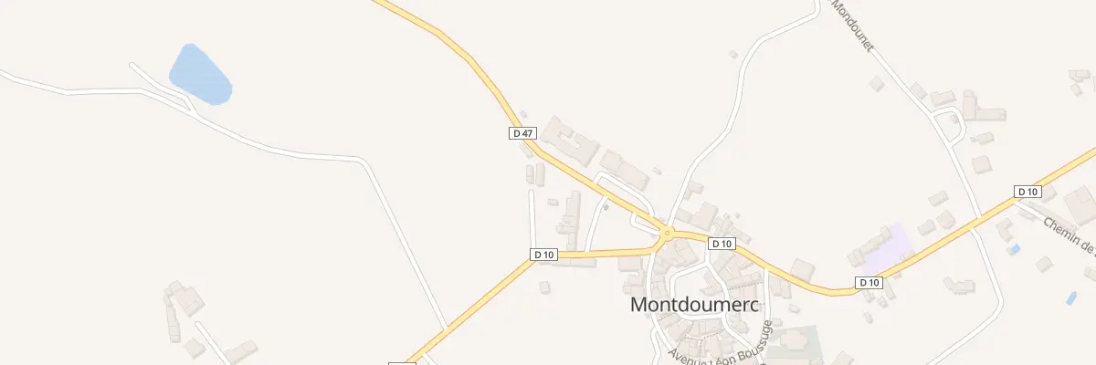Plan du 131 Rte du Lemboulas à Montdoumerc