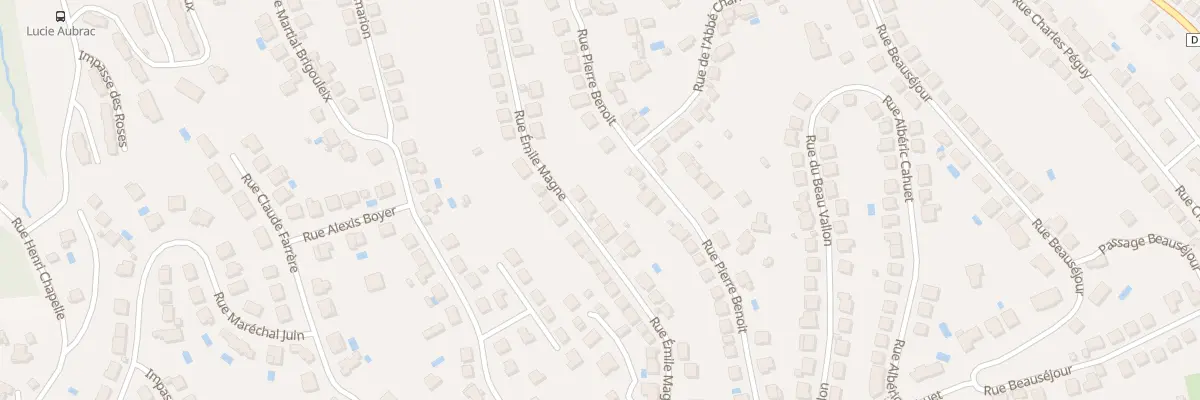 Plan du 26 Rue Emile Magne à Brive-la-Gaillarde