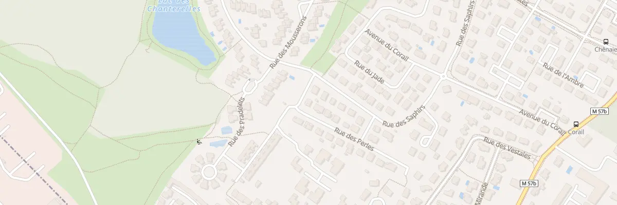 Plan du 1 Rue des Perles à Saint-Orens-de-Gameville
