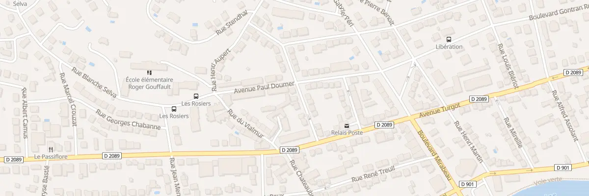 Plan du 11 Rue Lafayette à Brive-la-Gaillarde