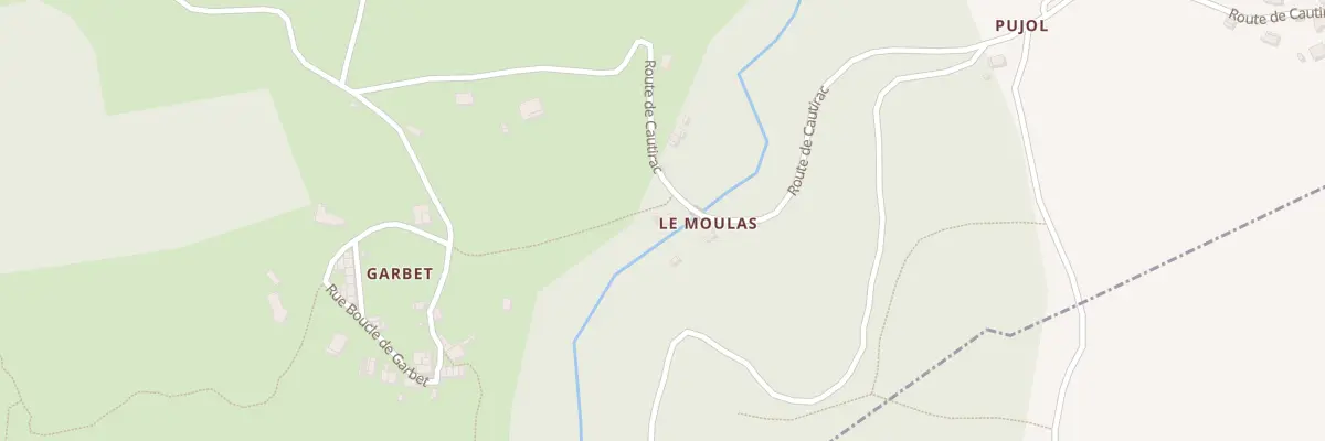 Plan du 118 Garbet à Bénac