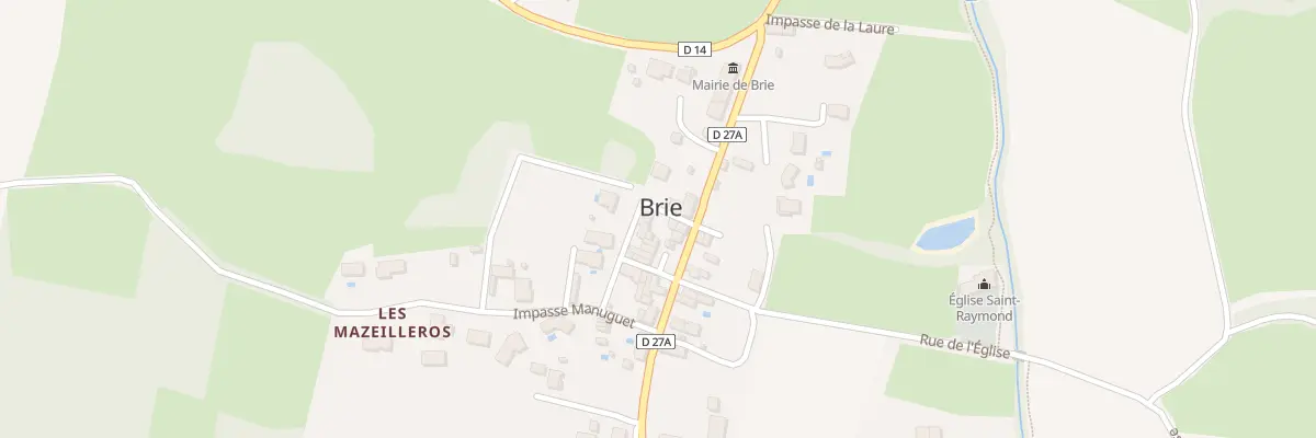 Plan du 47 Village à Brie