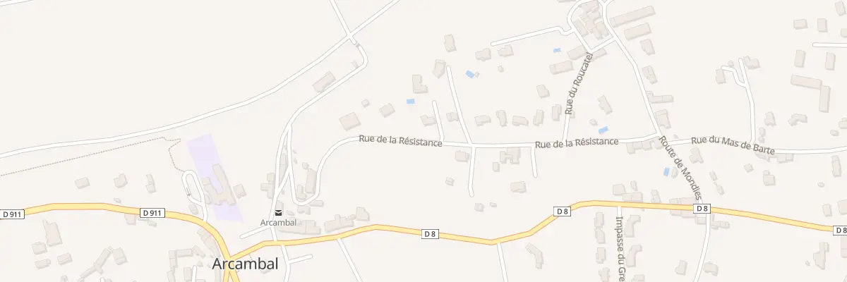 Plan du 5377 Galessie Bas à Arcambal