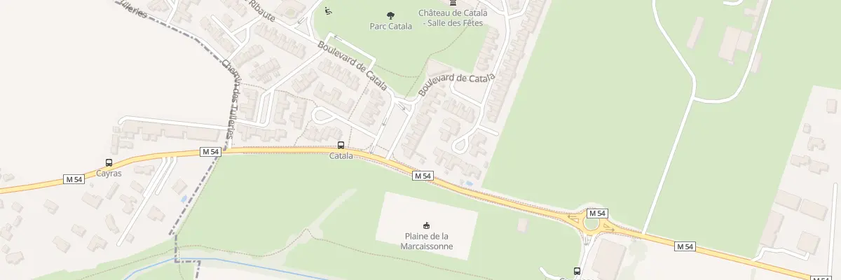 Plan du 8 Bd de Catala à Saint-Orens-de-Gameville